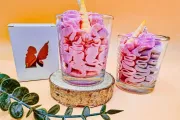 bougie fée mère St Valentin licorne